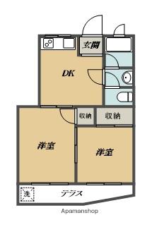 ハイツ柏 1階階 間取り
