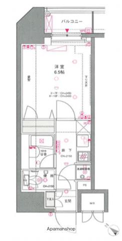 東京蒲田スクエアタワー 2階階 間取り