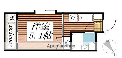 ハイタウン大森公園 2階階 間取り