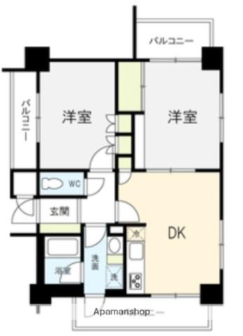 シャローム大森 2階階 間取り