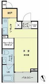 ベルファース新橋(ワンルーム/5階)の間取り写真