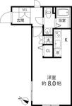 Branche大森山王 3階階 間取り