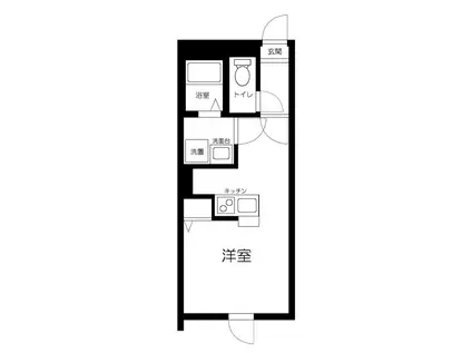 上北沢5丁目計画(ワンルーム/1階)の間取り写真