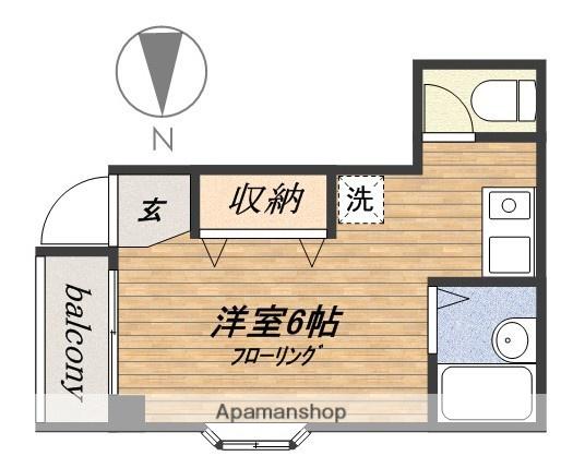ドムショパーナ 1階階 間取り