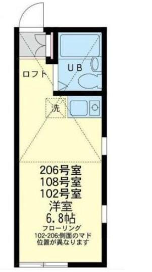 ユナイトステージ小田栄ファースト 2階階 間取り