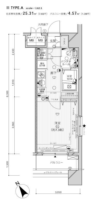 メインステージ川崎IV 10階階 間取り