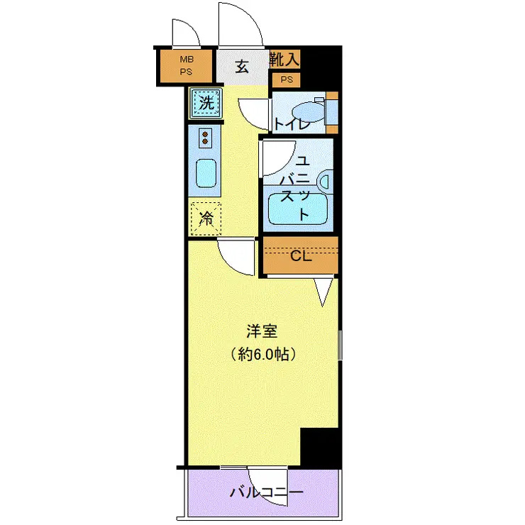 ステージグランデ南麻布 2階階 間取り