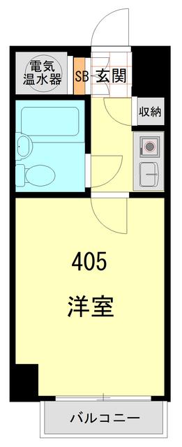 三田富洋ハイツ 4階階 間取り