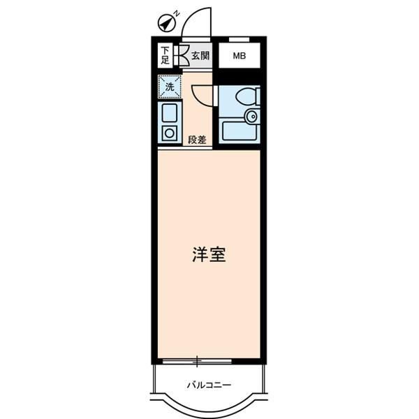 ハイネスベルグレイス川崎 3階階 間取り