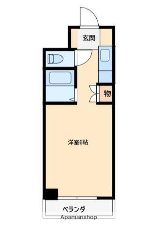 メゾンケーオー 3階階 間取り
