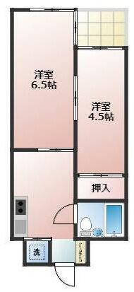 光井グランドハイツ 3階階 間取り