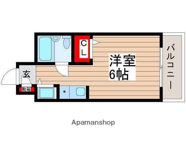 モンシェール新小岩 3階階 間取り