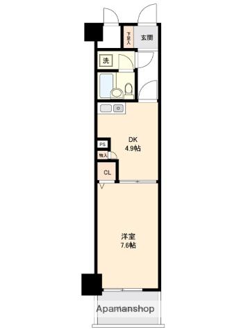 ライオンズマンション小岩第5 2階階 間取り