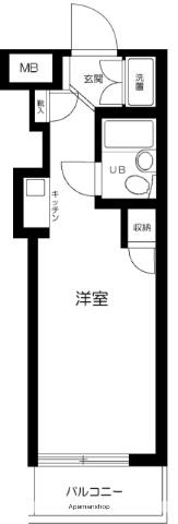 マリオン新小岩 3階階 間取り