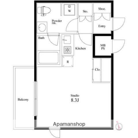 プライムレジデンス市川 2階階 間取り