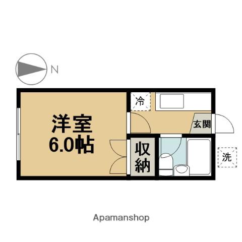 コスモスハイツ東葛西 3階階 間取り