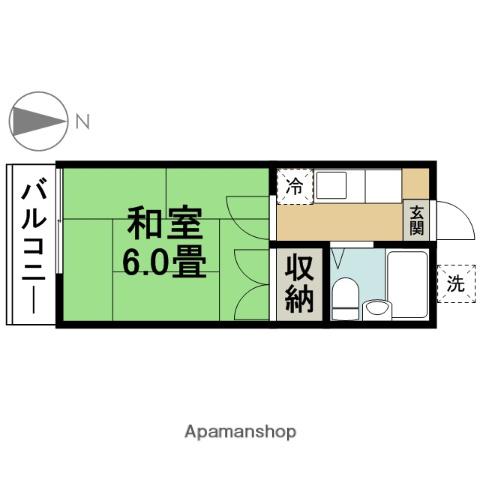 ハイム吉野 2階階 間取り