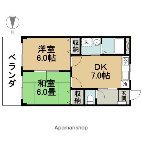 エピナール 1階階 間取り