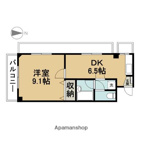 スターストン葛西(1DK/8階)の間取り写真
