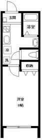 セレーナ立石(1K/1階)の間取り写真
