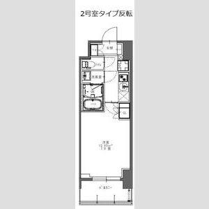 S-RESIDENCE北千住REIZ(1K/9階)の間取り写真
