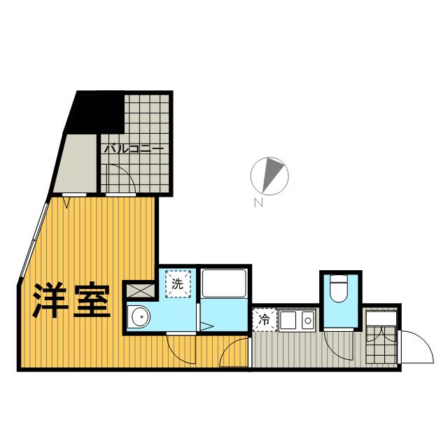 プレール・ドゥーク東京EAST 8階階 間取り