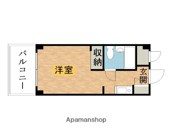 ミディ八王子 2階階 間取り