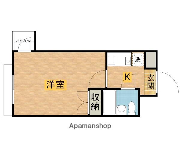 グランデール八王子 4階階 間取り