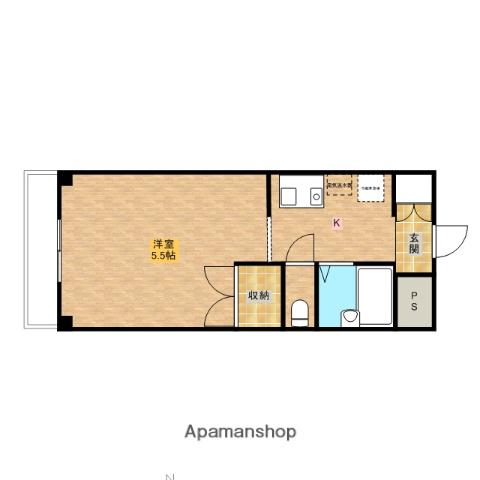ヒルズ八王子 2階階 間取り