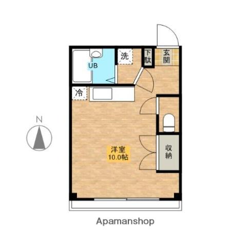 赤坂ビル 3階階 間取り