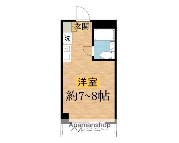 メゾン・ド・ノア大和田(ワンルーム/4階)の間取り写真