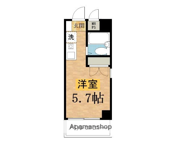 エステート大浦 3階階 間取り