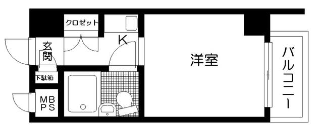 日神パレス八王子 2階階 間取り