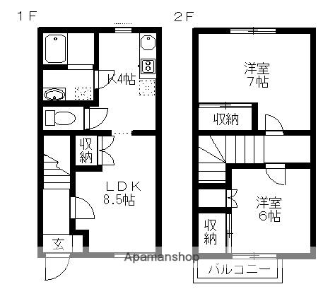 暁ガーデン 1階階 間取り