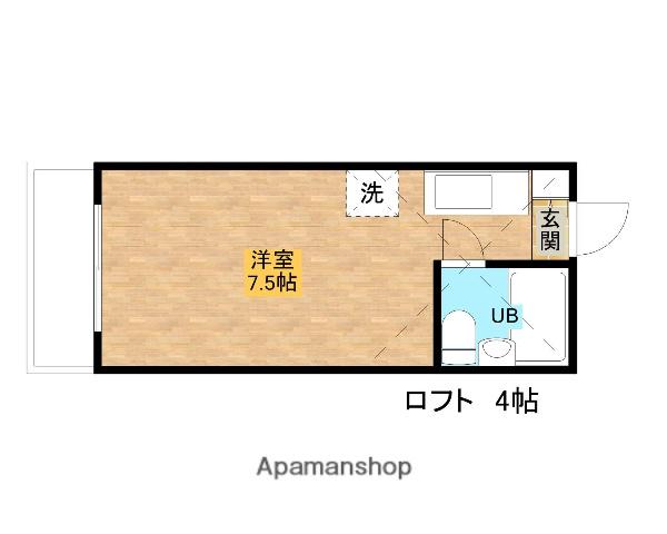 トーシンハイツ丹木町 2階階 間取り