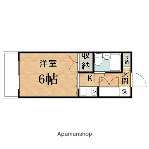 第2タキアイハイツ 1階階 間取り