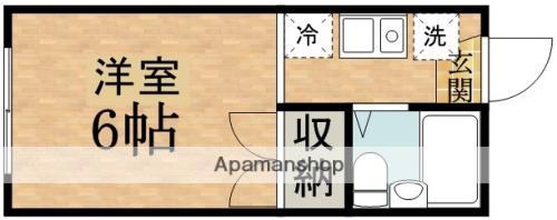 アパルトメントエスポワール 1階階 間取り