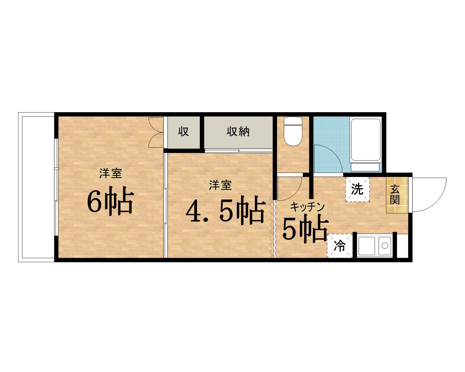 タカラ豊田ホームズ 6階階 間取り