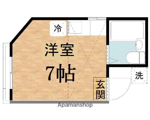 モンシャトーロッシィ 2階階 間取り