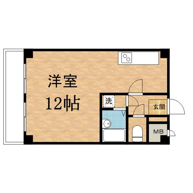 シャングリラ 3階階 間取り
