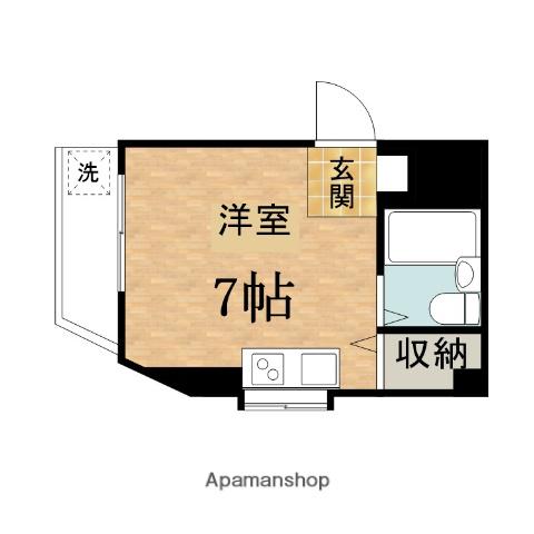アレーゼK 2階階 間取り