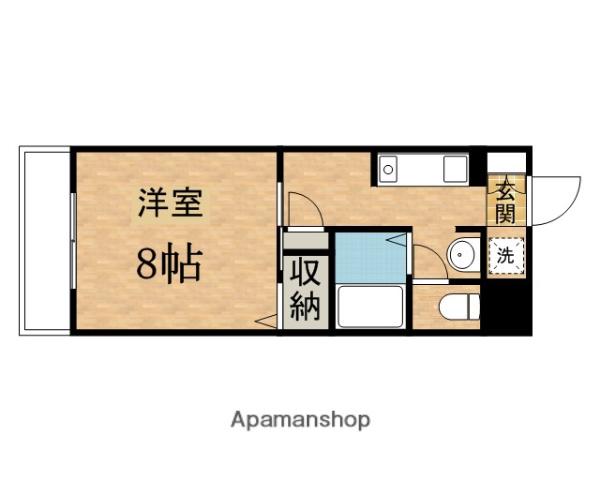 ホワイトレジデンス 3階階 間取り