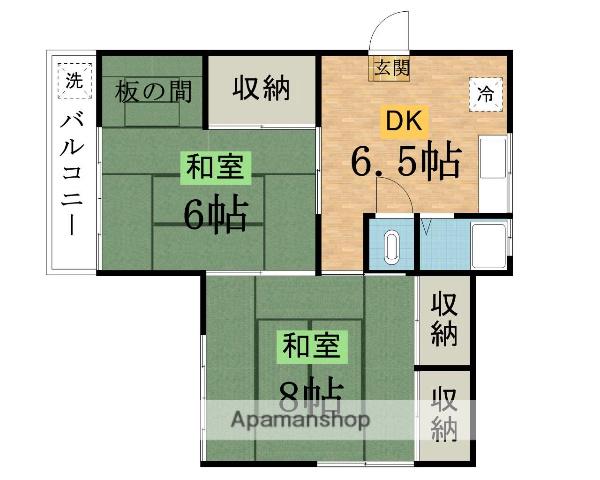第2平荘 1階階 間取り