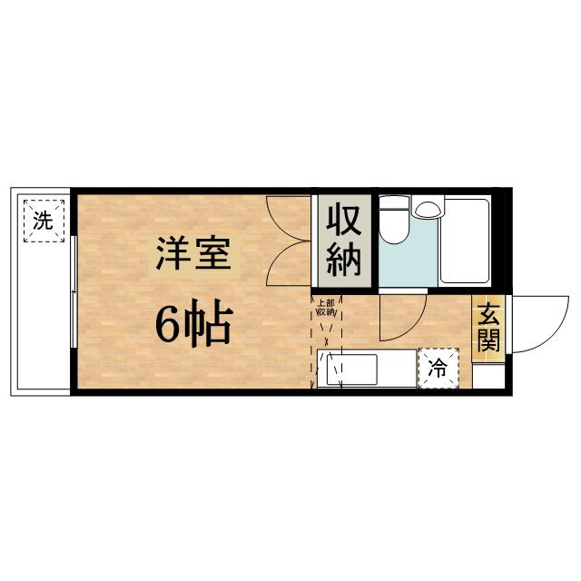 グリーンシャトル堀口 2階階 間取り