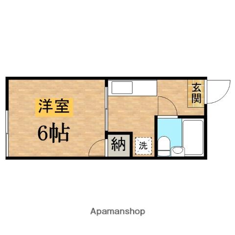 シティハイム松木 2階階 間取り