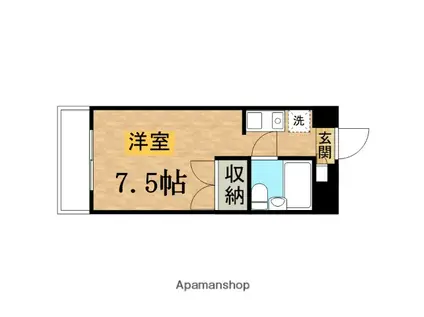 メゾン・ド・別所(ワンルーム/3階)の間取り写真