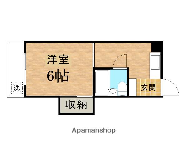 レジデンス小林 3階階 間取り