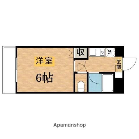 クィーンズタウン 3階階 間取り