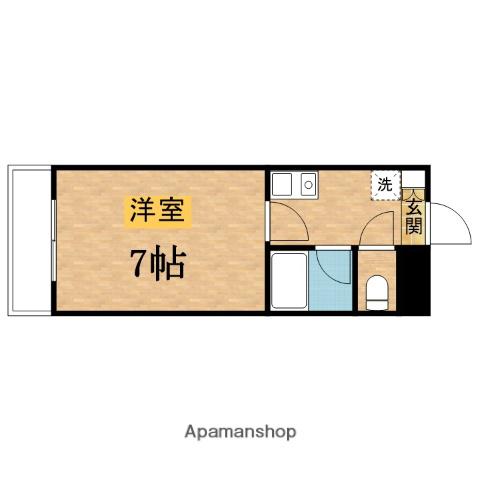 大塚堰場ハイツ 3階階 間取り