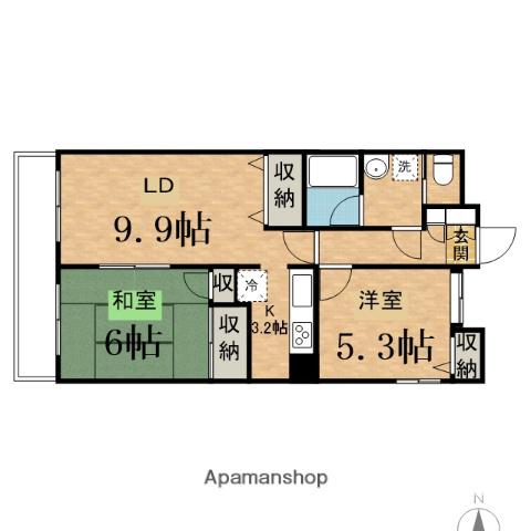 アリアーテ 1階階 間取り